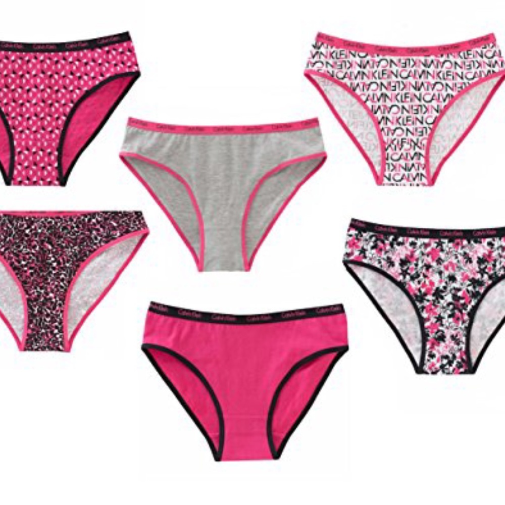 CALVIN KLEIN GIRLS'S UNDERWEAR PANTIES